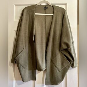 Coco & Carmen NWOT small/ medium super soft Batwing Top dusty green color
